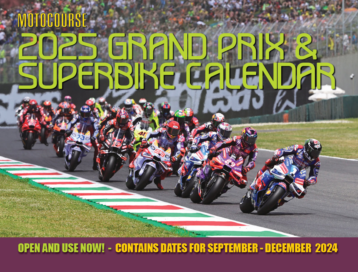 MOTOCOURSE 2025 Grand Prix & Superbike Calendar Icon Publishing Ltd